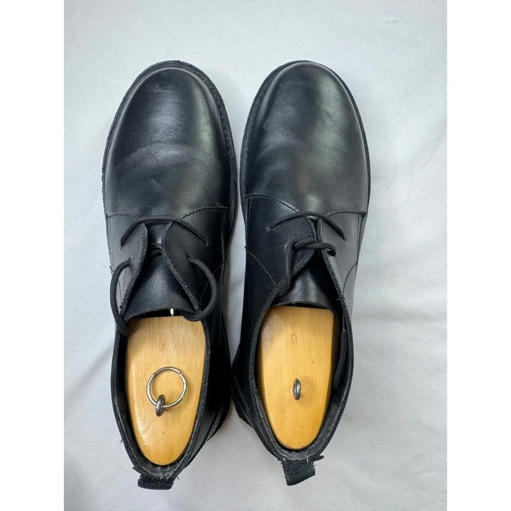 Veldskoen Heritage Black Leather Chukka Boots Mens Size 12 Made in South Africa